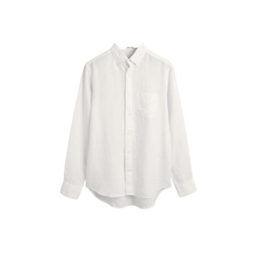 Gant Casual Shirts White, Herr