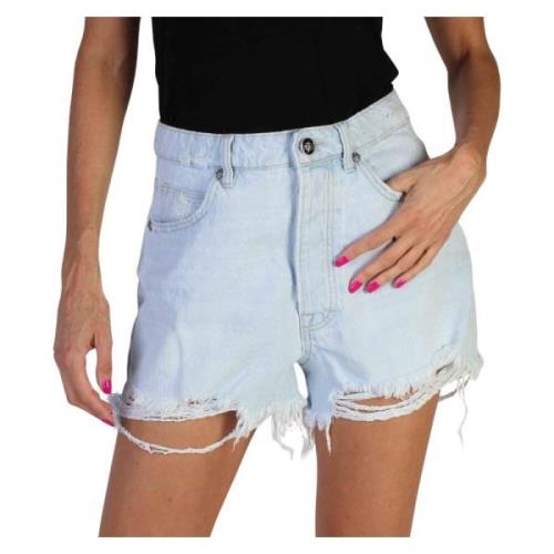 Richmond Sommar Shorts med knappstängning Blue, Dam