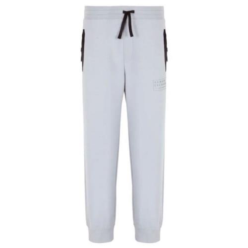 Armani Exchange Grå Joggingbyxor Gray, Herr