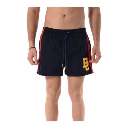 Dsquared2 Boxer Kostym med Logoband Blue, Herr