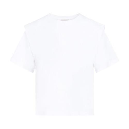 Isabel Marant Zelitos Vit T-shirt White, Dam