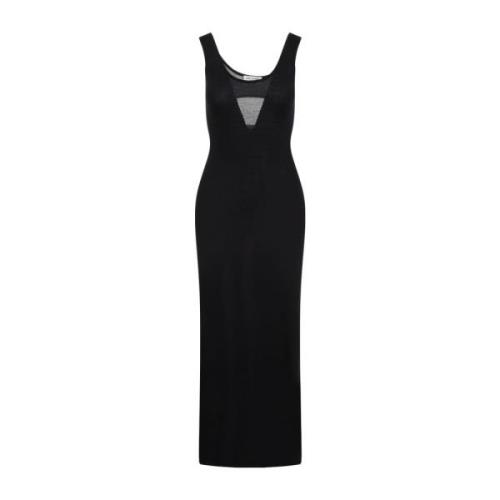 Saint Laurent Maxi Dresses Black, Dam