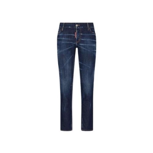 Dsquared2 Jennifer Low Rise Jeans Blue, Dam