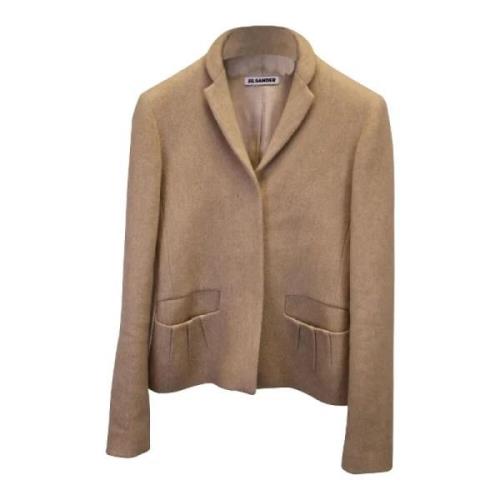 Jil Sander Pre-owned Pre-owned Ylle ytterklder Beige, Dam