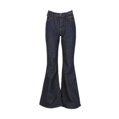 Chloé Pre-owned Pre-owned Bomull jeans Blue, Dam