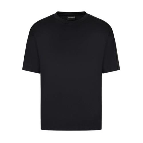 Emporio Armani Kortärmad T-shirt Blue, Herr