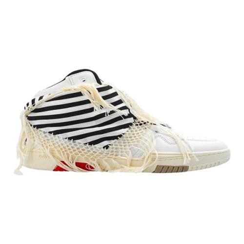 Saint Laurent Vita Läder Sneakers Ss23 Multicolor, Dam