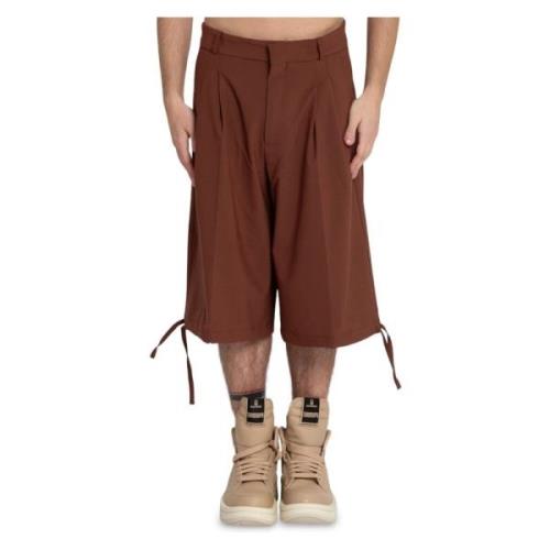 Bonsai Super Lösa Ullshorts Brown, Herr