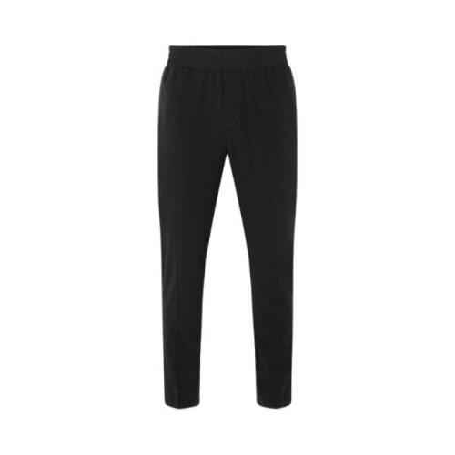 Samsøe Samsøe Slim Fit Byxor med Elastisk Midja Black, Herr