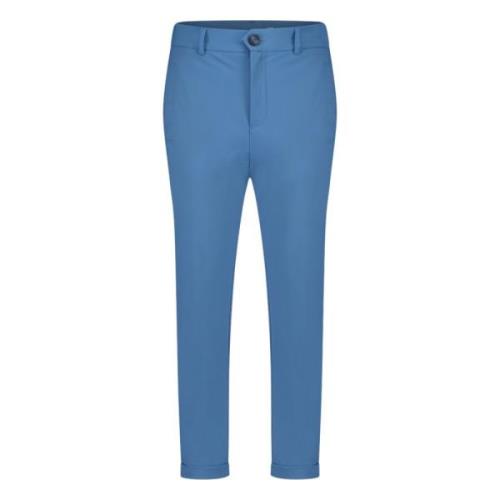 Jane Lushka Modern Chino Stil Kortbyxor Blue, Dam