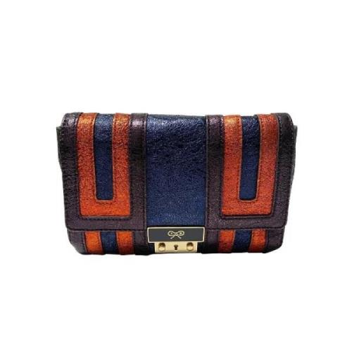 Anya Hindmarch Pre-owned Pre-owned Laeder axelremsvskor Multicolor, Da...