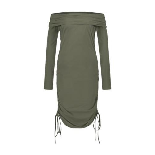 Jane Lushka Sonia Klänning Teknisk Jersey | Army Green, Dam