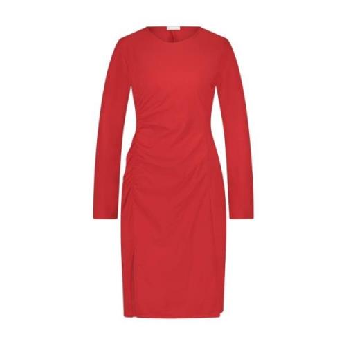 Jane Lushka Scarlet Klänning-LS Teknisk Jersey | Röd Red, Dam