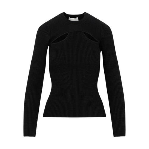 Isabel Marant Svart Zana Sweater Aw23 Black, Dam