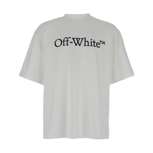 Off White Bookish Skate T-shirts och Polos White, Herr