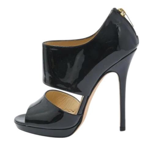 Jimmy Choo Pre-owned Pre-owned Laeder sandaler Black, Dam