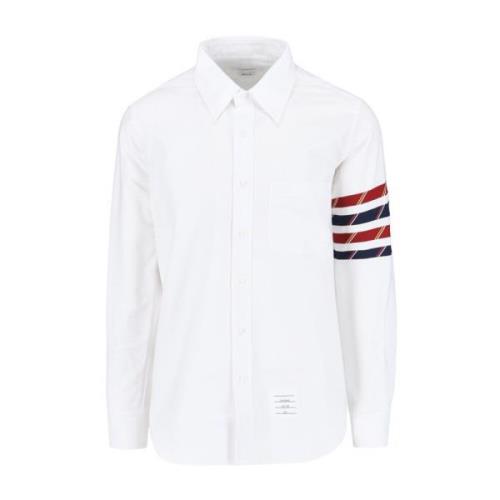 Thom Browne Vit Casual Herrskjorta White, Herr