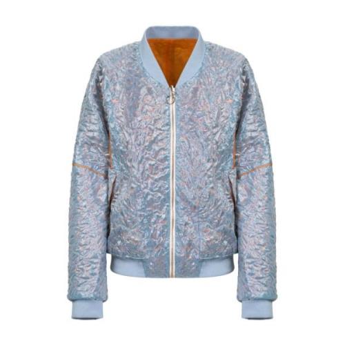 Takaturna Stilig Bomberjacka Sea Foam & Orange Blue, Dam