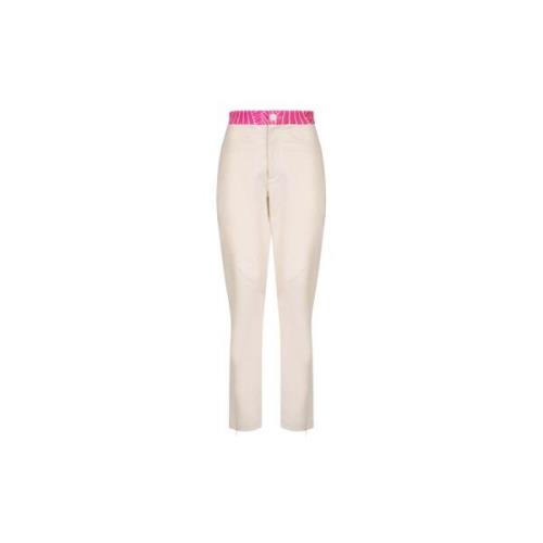 Takaturna Ljus Beige & Reckless Pink Byxor Beige, Dam