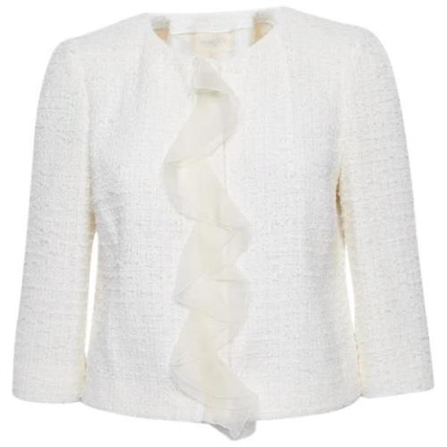 Giambattista Valli Pre-owned Pre-owned Tyg ytterklder White, Dam