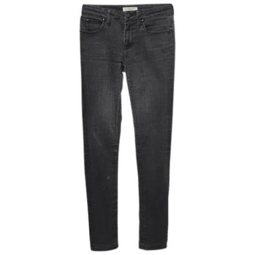 Burberry Vintage Pre-owned Denim jeans Gray, Dam