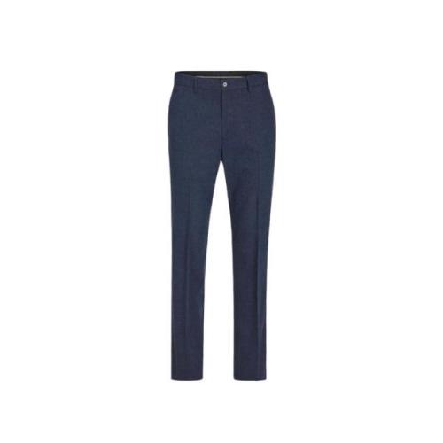 Jack & Jones Riviera Linen Slim Fit Byxor Blue, Herr