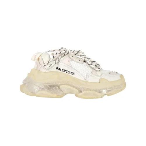 Balenciaga Vintage Pre-owned Polyester sneakers White, Dam