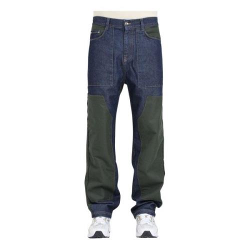 Arte Antwerp Denim Grön Multi-Ficka Jeans Multicolor, Herr