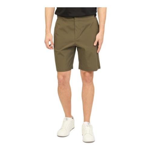 Ecoalf Gröna Bermuda Shorts med Sorona Fiber Green, Herr