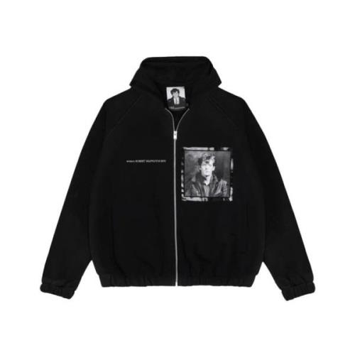 Misbhv Robert Mapplethorpe Zip Hoodie Black, Herr