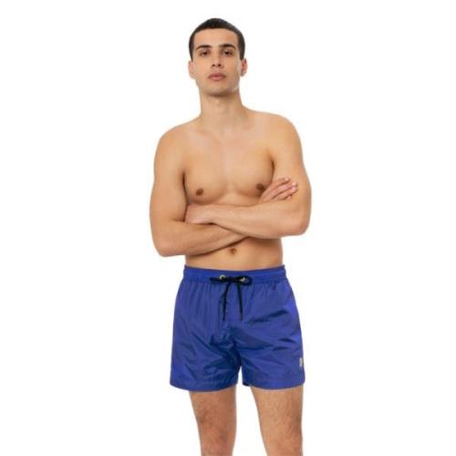 4Giveness Elastiska midja simshorts i levande färger Blue, Herr