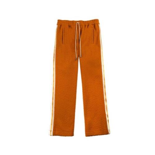 Just DON Vintage Wool Track Pant Brown Orange, Herr