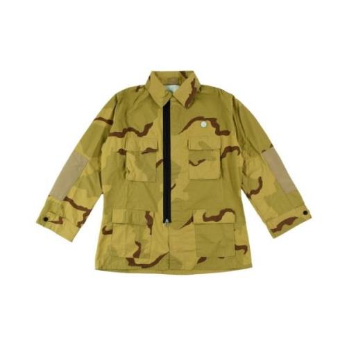 Oamc Re: Work Bdu Jacket Desert Camo Multicolor, Herr