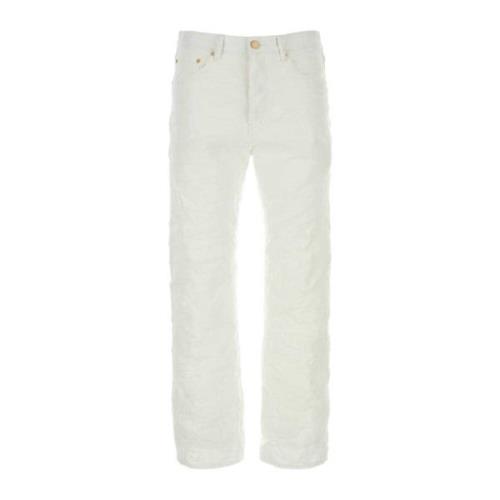 Purple Brand Stiliga vita denim jeans White, Herr