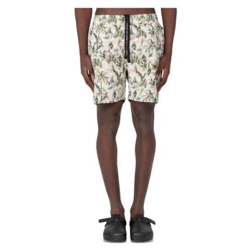 Pleasures Färgglada Parrot Jacquard Shorts Multicolor, Herr