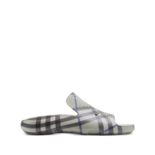 Burberry Vintage Check Sandaler Grå Multicolor, Herr