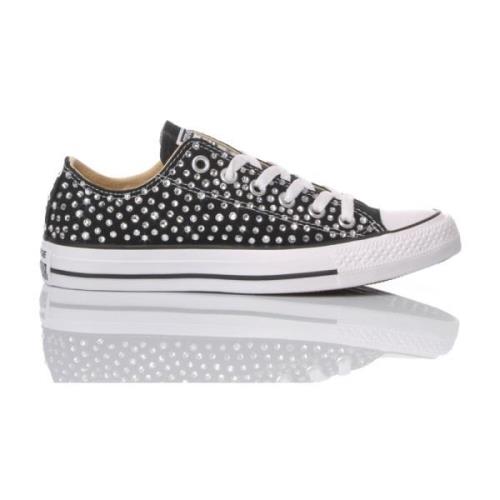 Converse Handgjorda Svarta Damsneakers Multicolor, Dam