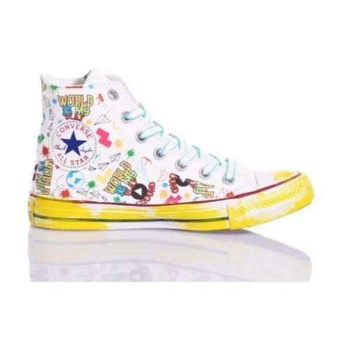 Converse Handgjorda Vita Sneakers Multicolor, Herr