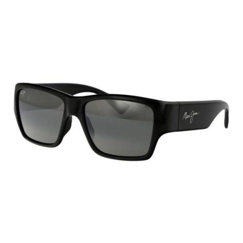 Maui Jim Stiliga solglasögon för ultimat skydd Black, Herr