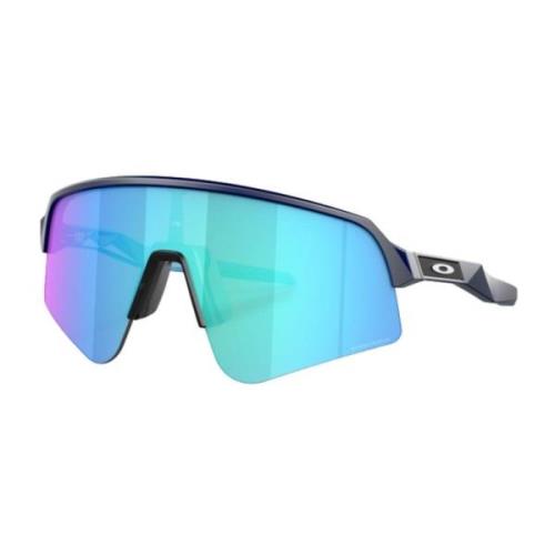 Oakley Sportiga Solglasögon Prizm Sapphire Marinblå Blue, Unisex