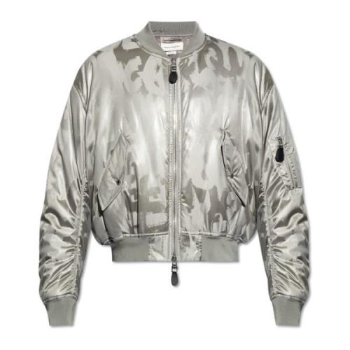 Alexander McQueen 'Bomber' jacka Gray, Herr