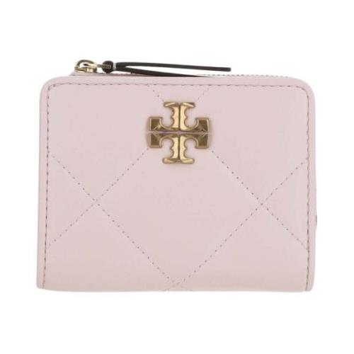 Tory Burch Chevron Matelassé Läder Plånbok Pink, Dam