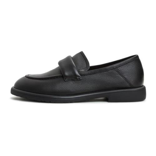 Cesare Gaspari Block Heeled Loafers - Svart Black, Dam