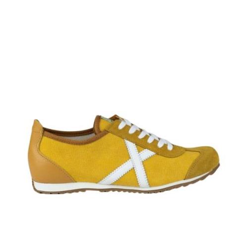 Munich Osaka 567 Sneaker Vit Gul Kontrast Yellow, Herr