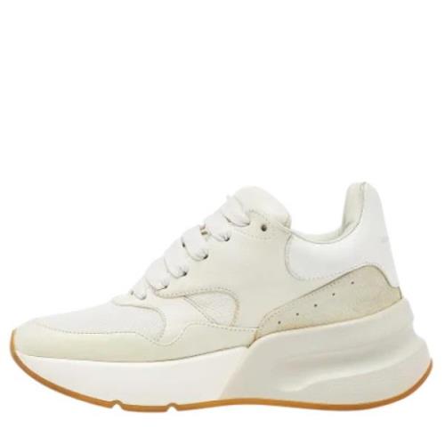 Alexander McQueen Pre-owned Pre-owned Laeder sneakers White, Dam