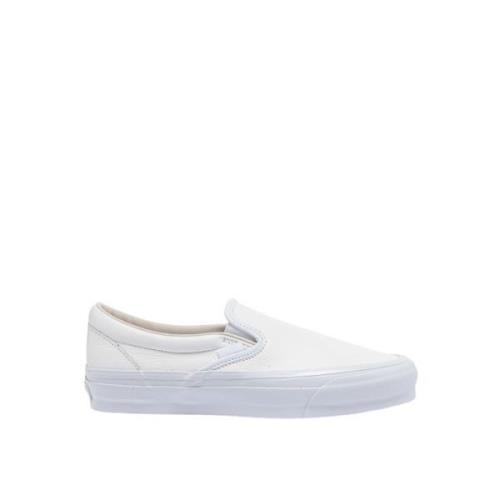 Vans Klassiska Slip-On Lädersneakers White, Herr