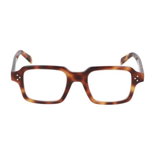 Celine Fyrkantig Acetatglasögon Multicolor, Herr