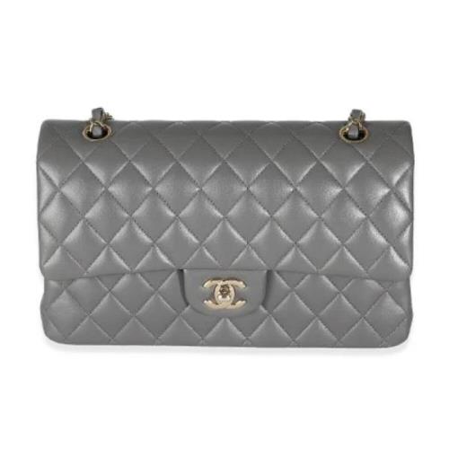 Chanel Vintage Pre-owned Laeder chanel-vskor Gray, Dam