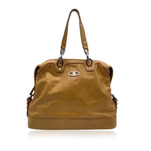 Celine Vintage Pre-owned Laeder celine-vskor Brown, Dam