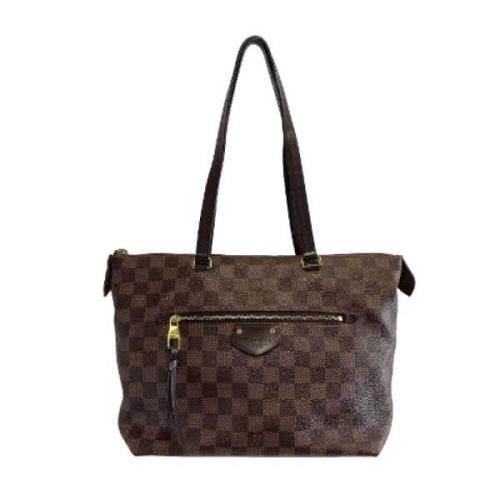 Louis Vuitton Vintage Pre-owned Laeder totevskor Brown, Dam